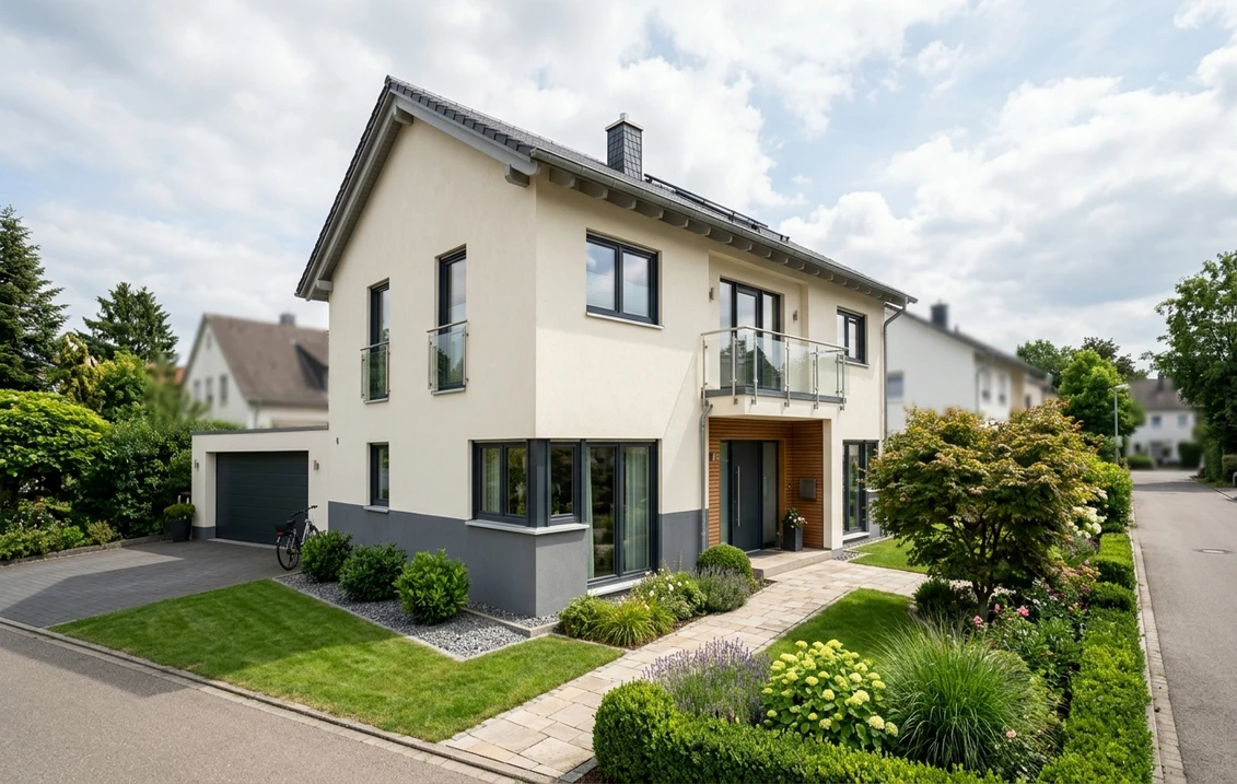 Hausfassade Farbkombinationen 2026: Regeln & RAL-Beispiele