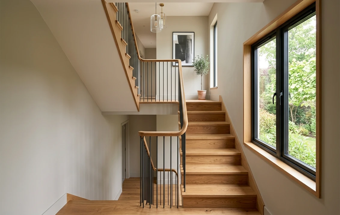 Treppenhaus streichen 2026: 12 abriebfeste Farben + RAL