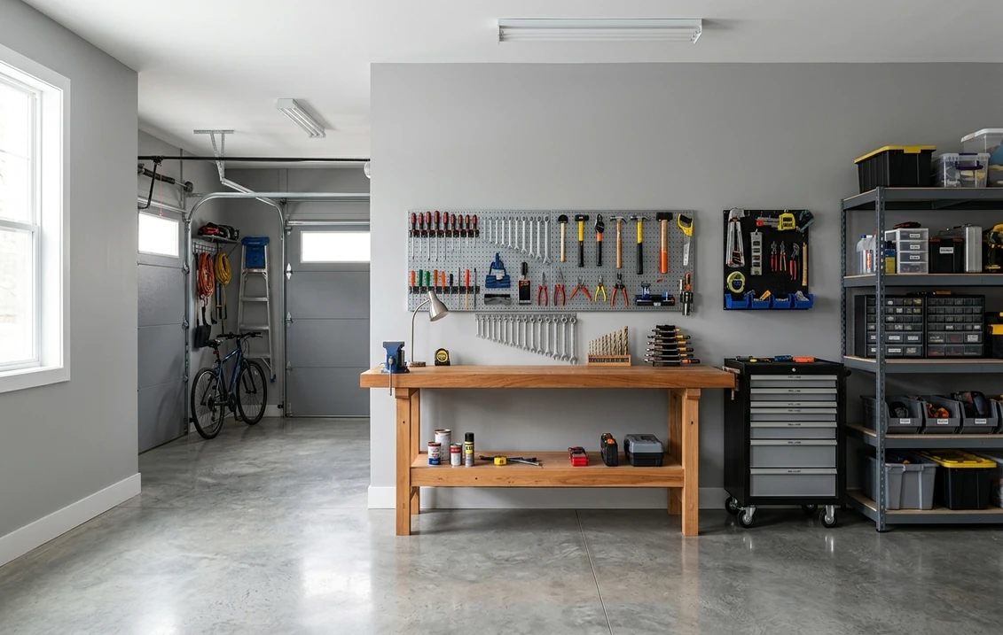 Werkstatt streichen 2026: Top 6 Wandfarben für Werkstatt und Garage innen