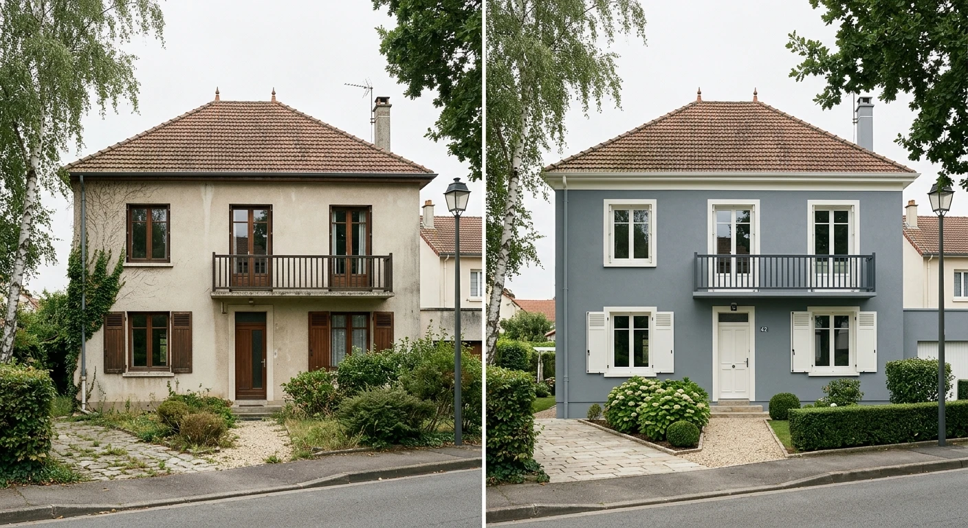 Simulateur Couleur Façade Gratuit 2026 : Guide Complet (Photo, IA, RAL)