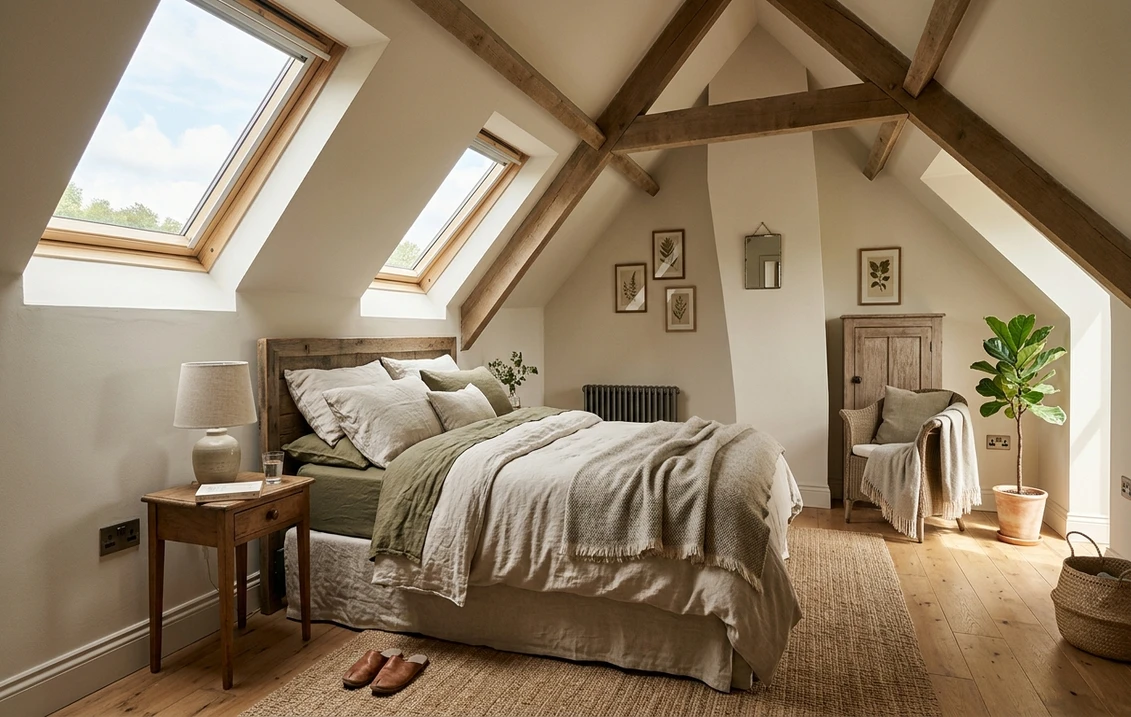 Attic Bedroom Paint Colours UK 2026: Expert Guide