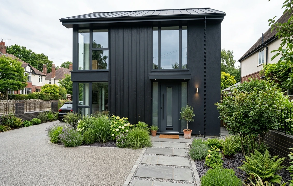Exterior Paint Black UK 2026: Dulux, Sandtex, F&B Guide
