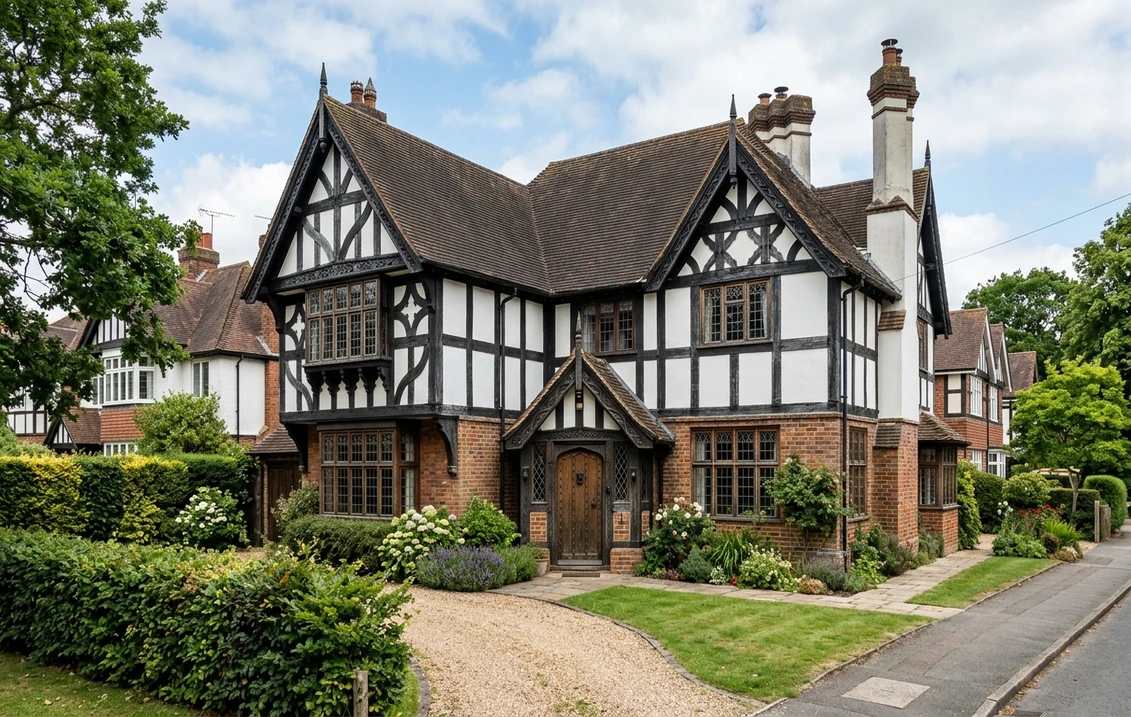 Mock Tudor Exterior Colours UK 2026: Tudorbethan Guide