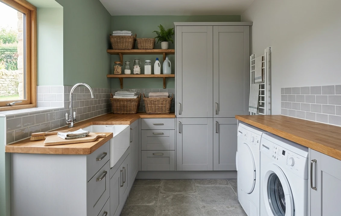 Top 15 Utility Room Paint Colours UK 2026 (Durable)