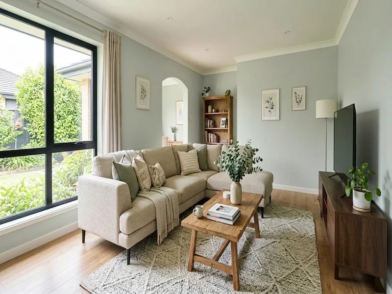 US home shown in Sea Salt Sherwin-Williams SW 6204