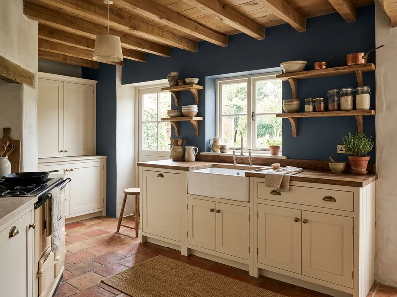 US home shown in Hale Navy Benjamin Moore HC-154