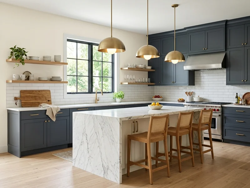 US home shown in White Dove Benjamin Moore OC-17