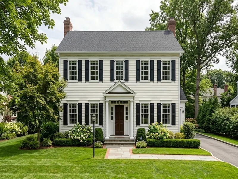US home shown in Alabaster Sherwin-Williams SW 7008