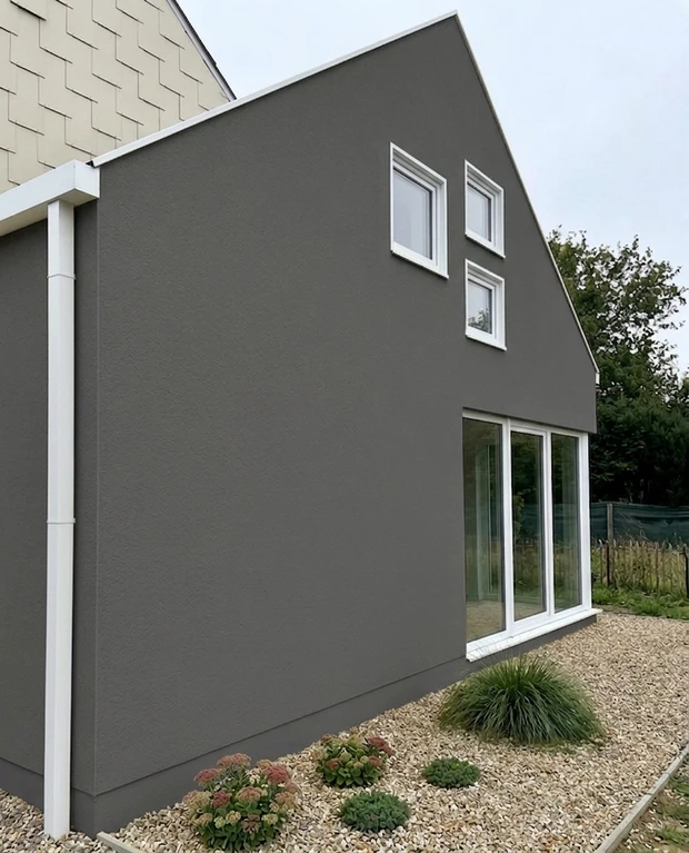 Anthracite Grey + Signal White — Ultra-Modern