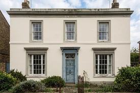 House facade in Dulux Timeless after AI colour preview