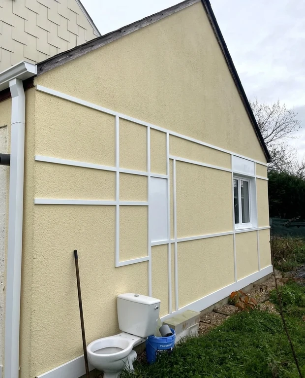 Avant — facade sans Anthracite + Blanc Signal (Avant-garde)