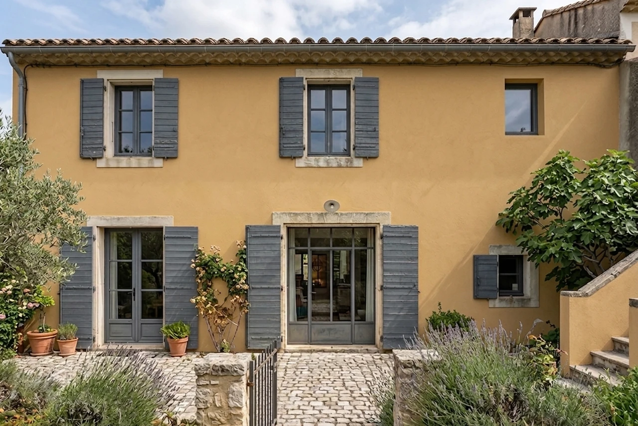 Ocre Jaune + Anthracite — Provençal