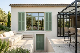 Avant — facade sans Sable + Vert Sauge (Provencal moderne)