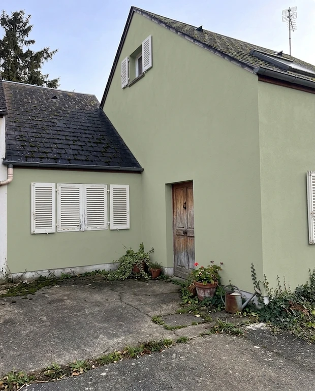 Vert Sauge + Blanc Casse — Campagne