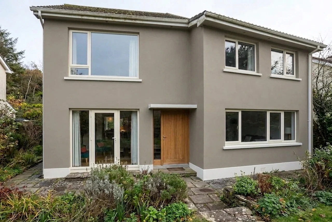 Warmgrau + Cremeweiss — Skandinavisch Modern