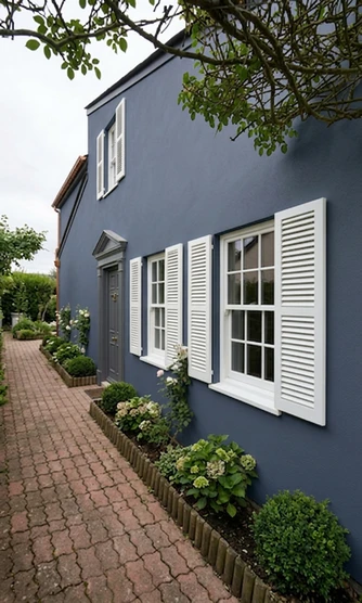 Hale Navy + Chantilly Lace White — Colonial Revival