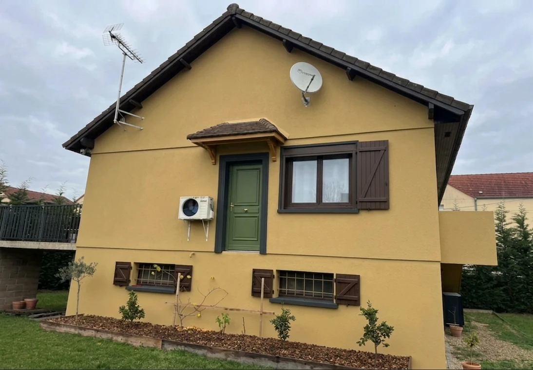 Ockergelb + Moosgruen — Klassisch