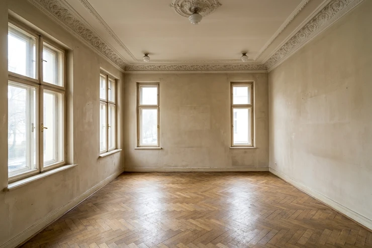 Vorher — Fassade ohne Salbeigrun + Reinweiss (Altbau)