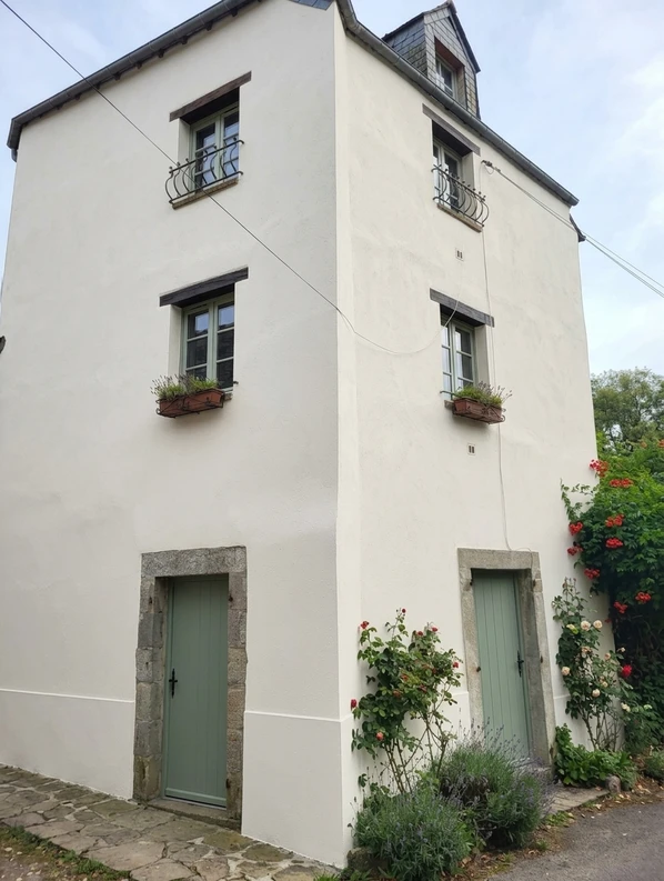 White Cotton + Sage Green (Treron) — Modern Cottage