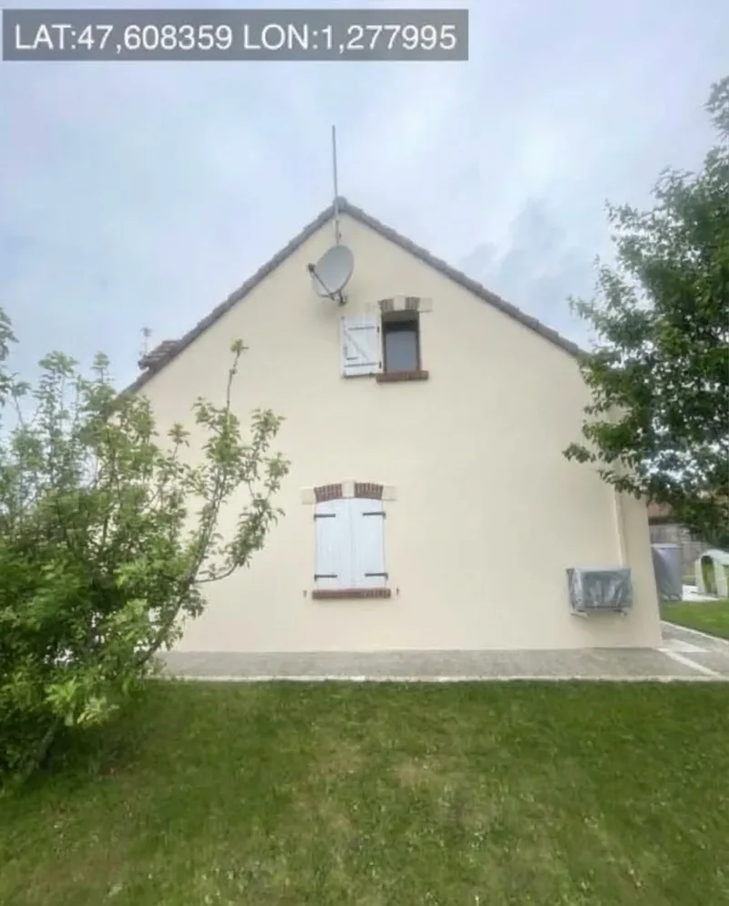 Façade de maison, prévisualisation couleur par IA