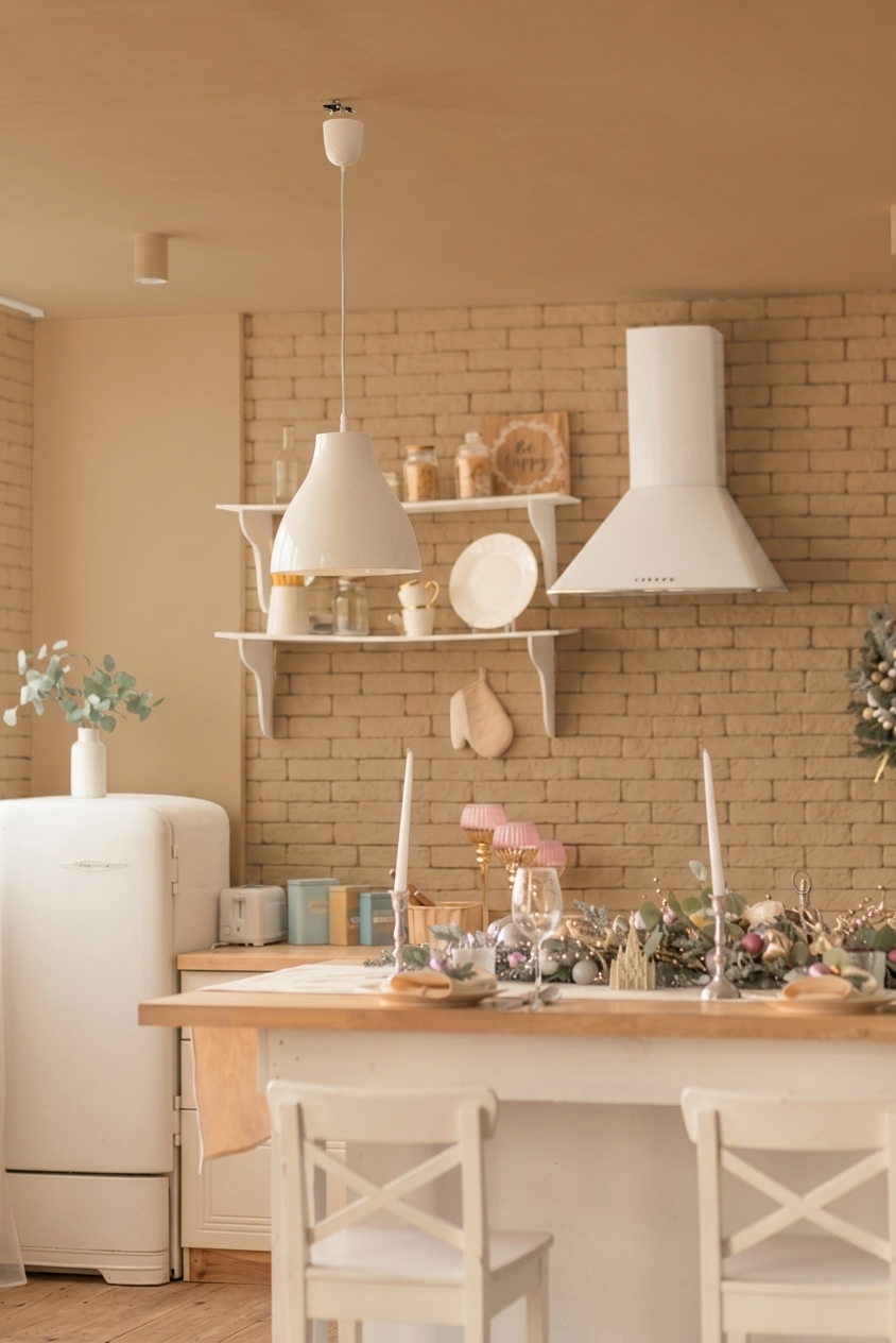 Charcoal + Exposed Brick - Industrial Brooklyn Loft