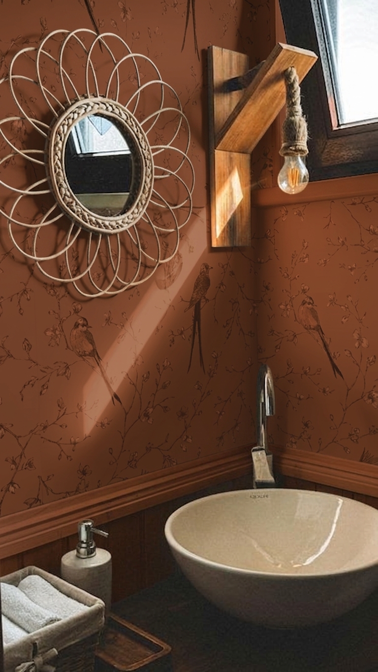 Terracotta Boheme + Lin Naturel Sable - Boheme Mediterraneen