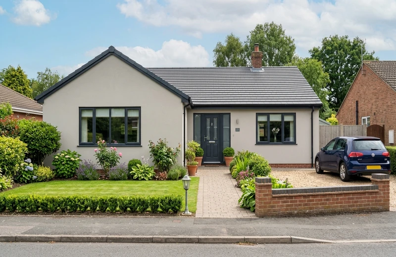 Bungalow, AI exterior colour preview
